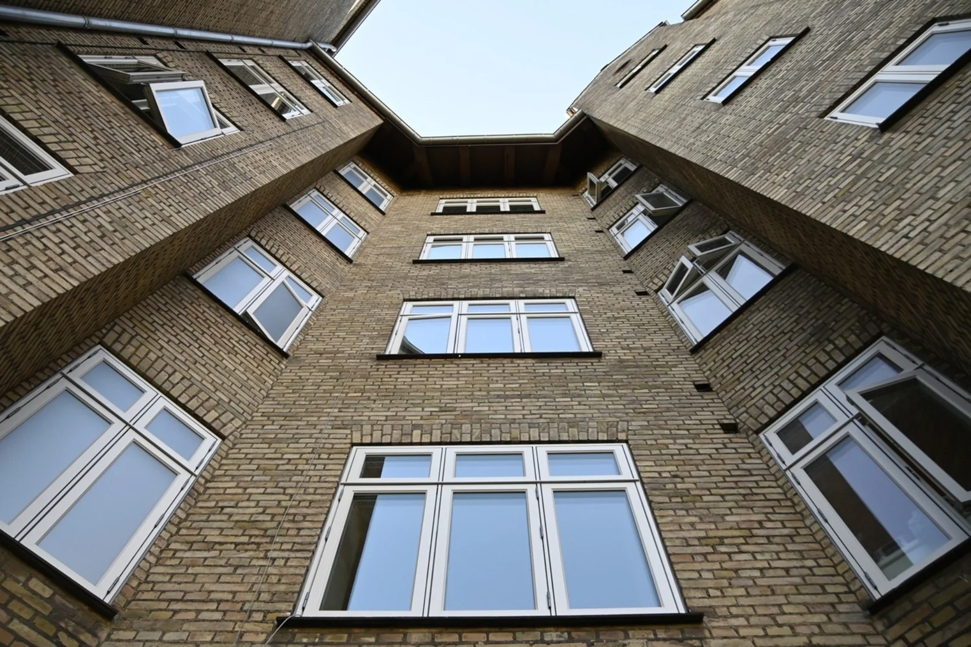 Moderne boligbyggeri i København.